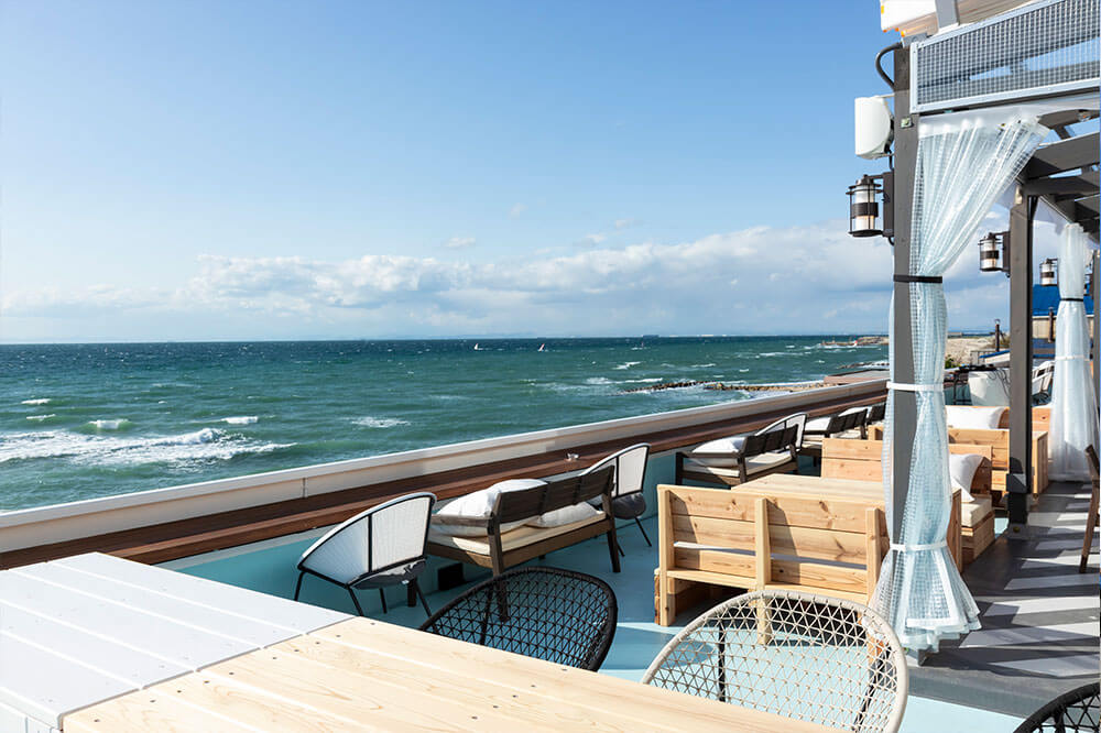 瀬戸内海の海を眺める淡路島のイタリアンレストラン GARB COSTA ORANGE